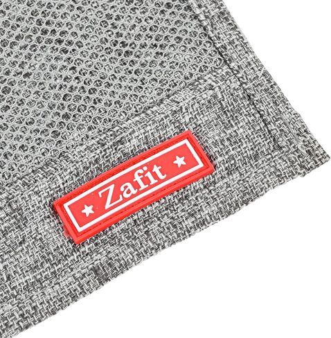 Zafit Linen Bedside Caddy، منظم تخزين بجانب السرير لأسرة المستشفيات أو غرف النوم الجامعية أو سرير الأطفال (كلاسيكي 4 جيوب رمادية) in Kuwait