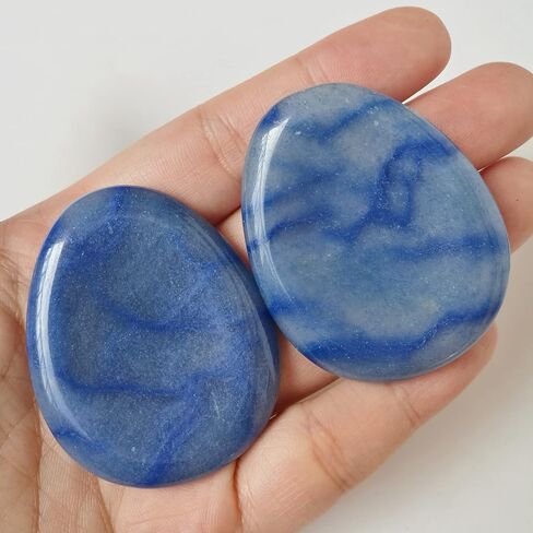 Natural Black Labradorite Water Drop Chakra Thumb Worry Stone,Stress Relax Healing Reiki Crystal Pocket Palm Stones in Saudi Arabia
