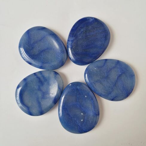 Natural Black Labradorite Water Drop Chakra Thumb Worry Stone,Stress Relax Healing Reiki Crystal Pocket Palm Stones in Saudi Arabia