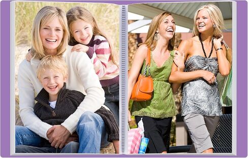 البوم صور صغير لحفظ الذكريات ب 36 جيبا مقاس 4 انش × 6 انش، لون ارجواني من بيونير فوتو البومز I-46M/Pr in Kuwait