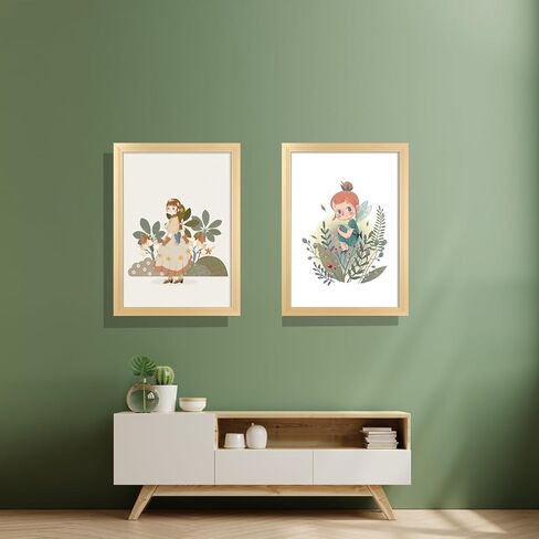 24x36In Champagne Poster Frame Wide Edge - 1PCS- Plexiglass - Metal Aluminum Frame -Wide Edge - Hanging Horizontally & Vetically in Kuwait