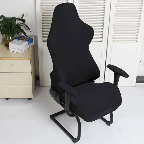 Stretch Gaming Chair Cover Washable Armchair Seat Covers Stretch Protector Slipcover for Office Computer Game Chair Cover (Color : A) in Kuwait