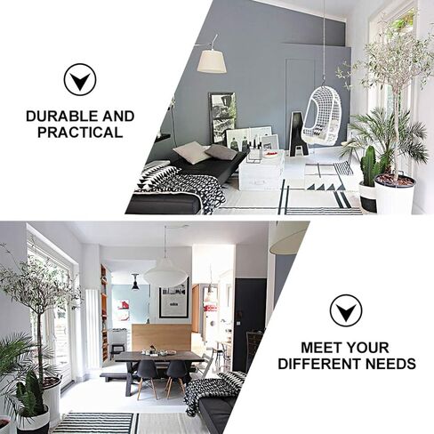 جارنيك نباتات اصطناعية محفوظة بوعاء، 3 قطع من نباتات بوعاء صغيرة من خشب البقس الأخضر توبياري كرة العشب الأخضر في الاصيص، نباتات منزلية صغيرة للاستخدام الداخلي والمكتب وسطح الطاولة ديكور مركزي in Kuwait