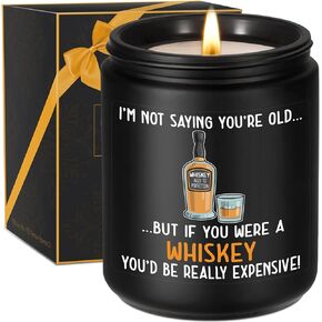 GSPY Birthday Gifts for Men, 40th Birthday Gifts, 50th Birthday Gifts for Men, Funny 30th 60th 70th 80th Birthday Gifts for Men, Women, Him, Husband, Brother, Friend, Uncle, Dad - Candles