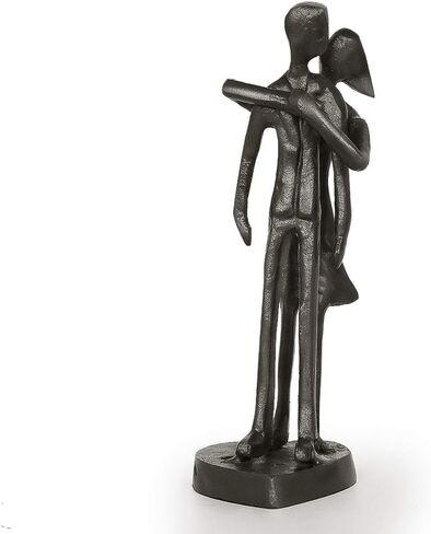 Dreamseden 6th Anniversary, Wedding Anniversary, for Couple, Gifts for Her or Wife - Iron Couple Sculpture Home Decor, Romantic Art Figurine for Girlfriend, Engagement, Marriage in Saudi Arabia