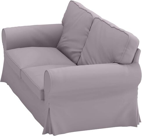 Heavy Cotton Ektorp Sofa Cover Replacement is Made Compatible for Ektorp Sofa Cover, 3 Seat Loveseat Or Armchair Slipcover Replacement (Blue Ektorp Loveseat) in Kuwait