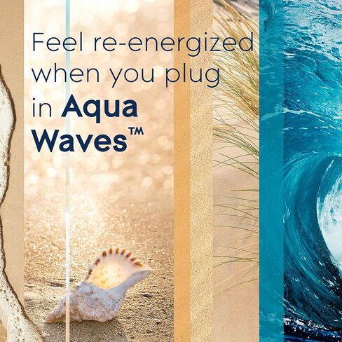 Glade Candle Jar, Air Freshener, Aqua Waves, 3.4 Oz in Saudi Arabia
