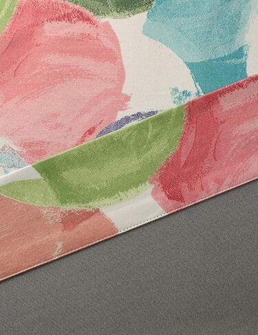 VOGOL Blackout Curtains with White Sheer, Mix and Match Thermal Insulted Drapes for Dining Room, Bird Flower Pattern Grommet Window Treatments Home Decor, 52 x 63, 2 Panels in Kuwait