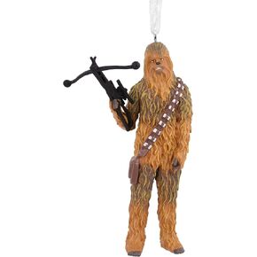 Hallmark Star Wars Chewbacca with Bowcaster Christmas Ornament, May The 4th in Saudi Arabia
