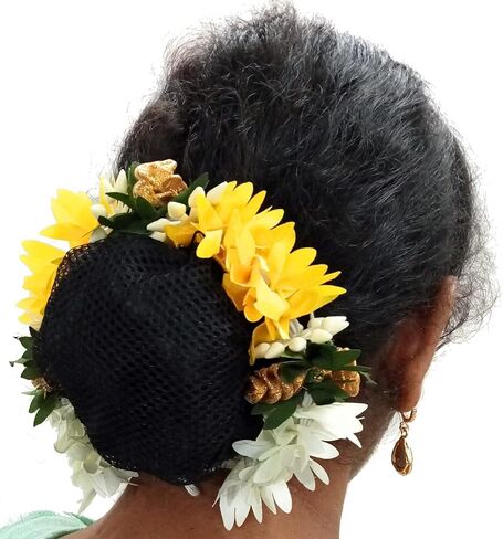 Haldi Kumkum | Set of 5 Gajra | Head Bands | Return Gift | Give away | HK-Gajra1 in Saudi Arabia
