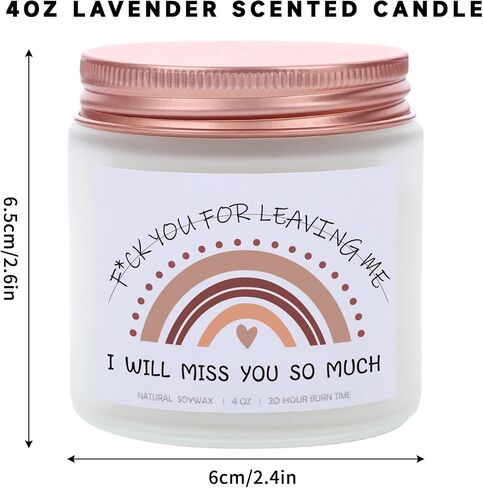 Bridesmaid Proposal Gifts Can't Get Hitched Lavender Scented Soy Candle - Wedding or Bachelorette Party Best Friend Birthday Gifts for Women Funny Gifts Bridesmaid Candle in Kuwait