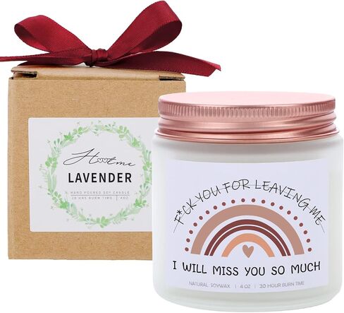 Bridesmaid Proposal Gifts Can't Get Hitched Lavender Scented Soy Candle - Wedding or Bachelorette Party Best Friend Birthday Gifts for Women Funny Gifts Bridesmaid Candle in Kuwait