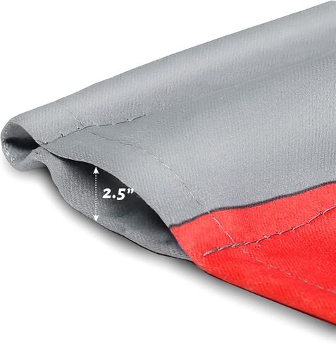 AILUER ستائر هندسية باللون الأسود والأبيض والأحمر والرمادي للنوافذ، ستائر معالجة النوافذ نصف نافذة ستارة للمطبخ وغرفة المعيشة وغرفة النوم (هندسي، 52 بوصة × 18 بوصة) in Kuwait