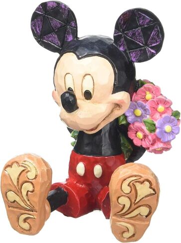 Disney Traditions by Jim Shore Mini Mickey Mouse Personality Pose Stone Resin Figurine, 2.75" in Saudi Arabia