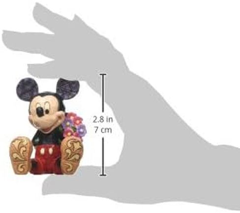 Disney Traditions by Jim Shore Mini Mickey Mouse Personality Pose Stone Resin Figurine, 2.75" in Saudi Arabia