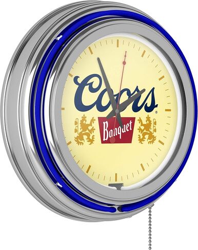 Coors Banquet 14-inch Neon Wall Clock in Saudi Arabia