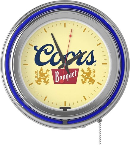 Coors Banquet 14-inch Neon Wall Clock in Saudi Arabia