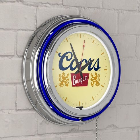 Coors Banquet 14-inch Neon Wall Clock in Saudi Arabia