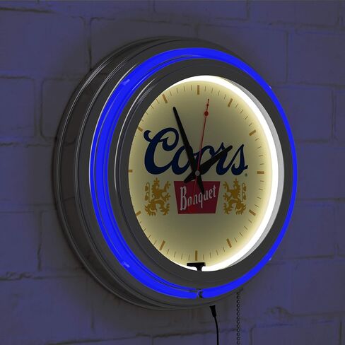 Coors Banquet 14-inch Neon Wall Clock in Saudi Arabia