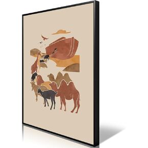 OAOPIC يسوع امرأة تلتئم ملصق الكتاب المقدس هامش من يسوع الملابس قماش جدار الفن آيات الكتاب المقدس قصة طباعة اللوحة الدينية المسيحية بوهو الحد الأدنى صورة جدار ديكور لغرفة النوم 12x16in غير المؤطرة in Kuwait
