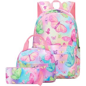 CAMTOP Backpack for girls backpack with lunch box set kids backpack for School Bookbag
