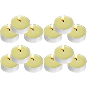 Tea Lights Candles - 12 Pack Pink Tealights Candle Scented Rose Small Candle for Home, Holiday, Wedding & Party,Dinner Table, Halloween Christmas and Holiday (Pink Rose)