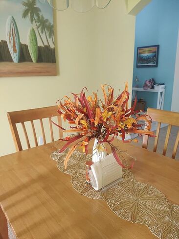 ChamBay Fall Faux Flowers, 6pcs Artificial Flowers Fall Picks, Fake Silk Flowers Fall Stems, Faux Paper Flowers Fall Floral Stems for Farmhouse Table DéCor, Thanksgiving Gifts in Kuwait