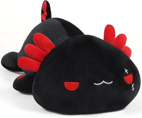Cute Black Cat Plush Toy Soft Stuffed Animal Kitten Hugging Pillow Kawaii Plushie Kitty Toy for Kids Gift, 19.7" in Saudi Arabia