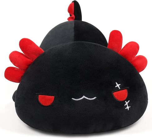 Cute Black Cat Plush Toy Soft Stuffed Animal Kitten Hugging Pillow Kawaii Plushie Kitty Toy for Kids Gift, 19.7" in Saudi Arabia