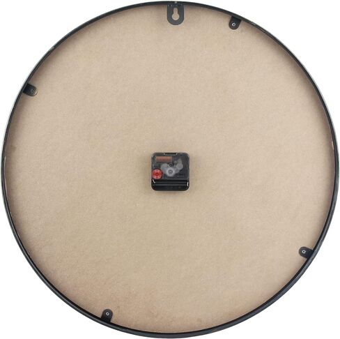Stonebriar Modern 20" Gold Metal Battery Operated Hanging Wall Clock in Saudi Arabia