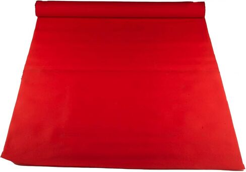 Red Carpet Floor Runner Hollywood Party Decoration Fabric 100 GSM (Black, 2x15 Feet) in Kuwait