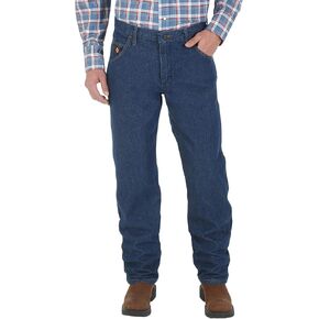 Wrangler FR47M Men's FR Flame Resistant Regular Fit Lightweight Denim Jeans - 44W x 32L in Saudi Arabia