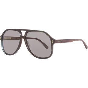 Gucci GG1042S Radica/Radica/Green One Size in Kuwait