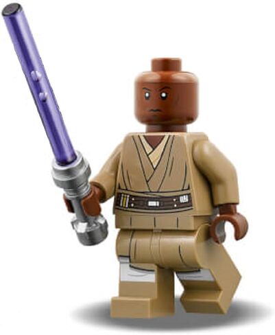 LEGO Star Wars - Jedi Master Mace Windu Minifigure (2018) in Saudi Arabia