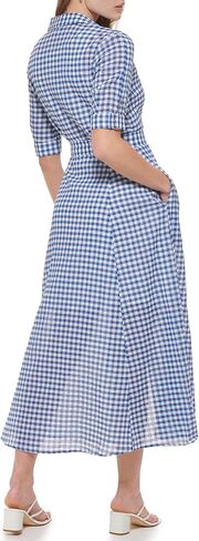 Calvin Klein Women's Sportswear Everyday Cotton Sateen Fit and Flare in Kuwait