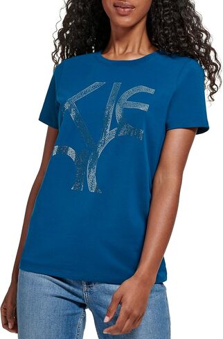 Calvin Klein Women's Loose Cotton Span Jersey Everyday T-Shirt in Saudi Arabia