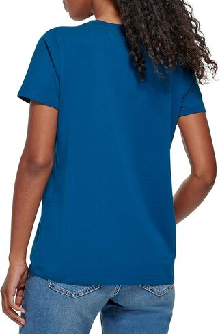 Calvin Klein Women's Loose Cotton Span Jersey Everyday T-Shirt in Saudi Arabia