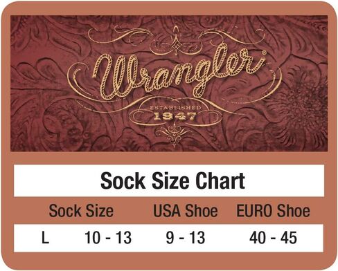 Wrangler Mens Riggs Non-Binding Smooth Toe Cushion Cotton Boot Socks 2 Pack in Saudi Arabia