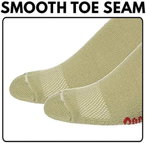 Wrangler Mens Riggs Non-Binding Smooth Toe Cushion Cotton Boot Socks 2 Pack in Saudi Arabia