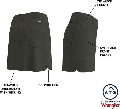 ATG by Wrangler Women's Trail Utility Hike Skort in Saudi Arabia