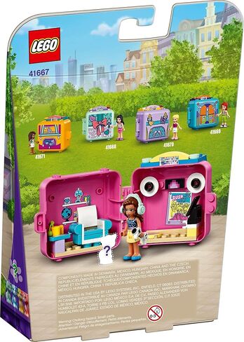 LEGO Friends Olivia's Gaming Cube 41667 Building Kit; Gaming Toy Friends Olivia; Makes a Great Gift for Creative Kids Who Love Mini-Doll Toys; New 2021 (64 Pieces) in Saudi Arabia