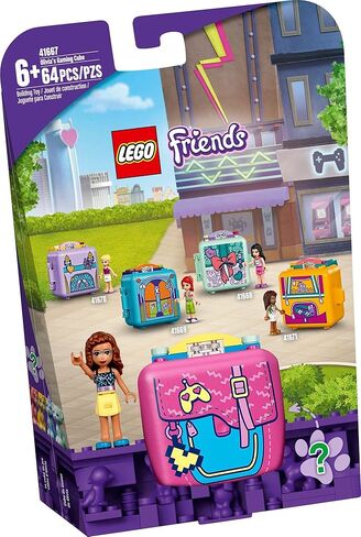 LEGO Friends Olivia's Gaming Cube 41667 Building Kit; Gaming Toy Friends Olivia; Makes a Great Gift for Creative Kids Who Love Mini-Doll Toys; New 2021 (64 Pieces) in Saudi Arabia