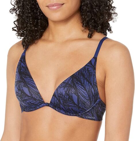Calvin Klein Women's Liquid Touch Lightly Lined Plunge Bra in Saudi Arabia