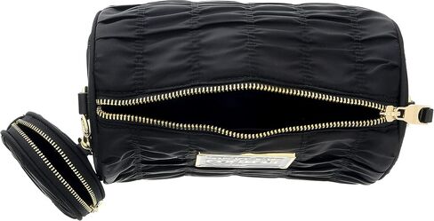 Versace Jeans Couture Black Small Pouch Nylon Crossbody Bag with Coin Purse for womens in Saudi Arabia