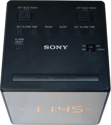 Sony ICFC1TBLACK Alarm Clock Radio, Black in Kuwait
