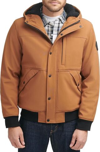 Levi's Men's Mixed Media Hoodie Bomber in Saudi Arabia