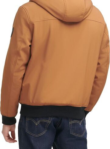 Levi's Men's Mixed Media Hoodie Bomber in Saudi Arabia