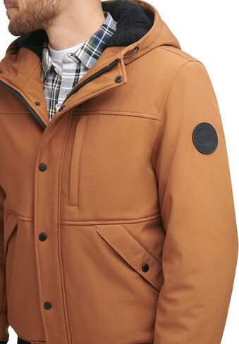 Levi's Men's Mixed Media Hoodie Bomber in Saudi Arabia