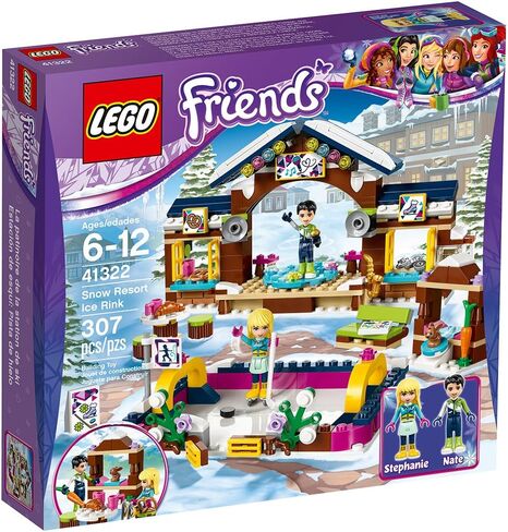 LEGO Friends Snow Resort Ice Rink 41322 Building Kit (307 Piece) in Saudi Arabia
