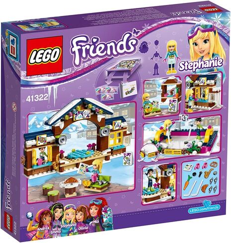 LEGO Friends Snow Resort Ice Rink 41322 Building Kit (307 Piece) in Saudi Arabia